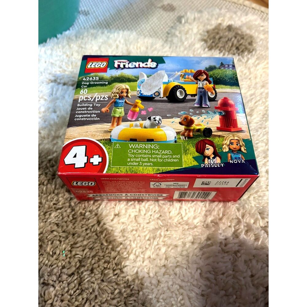 LEGO Friends Dog-Grooming Car 42635 60 Piece Set Paisley Nova